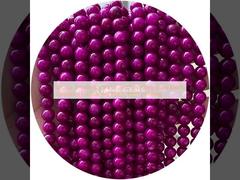 Διαφορετικά Γλυκά Στρογγυλά Χαλαρά Χαλκηδώνιο Πετράδια Πετράδια για βραχιόλια Πετράδια Κοσμήματα