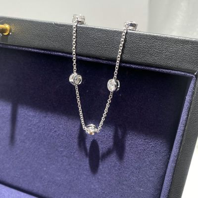 Πανέξυπνο 925 Sterling Silver Moissanite Διαμαντένιο βραχιόλι Γυναίκες