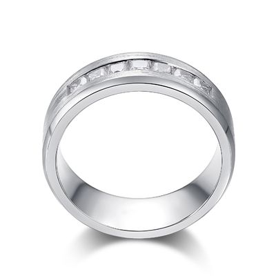 Χρυσό 18καρατίου, Moissanite, διαμαντένιο δαχτυλίδι αρραβώνων, προσαρμοσμένο χρώμα