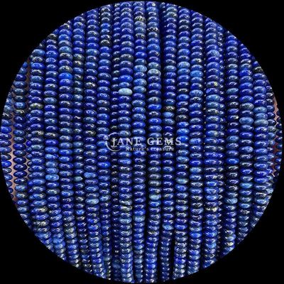 Φυσικό πετράδι Rondelle Abacus σχήμα μαργαριτάρι ροζ Aventurine Lapis Lazuli χαλαρά μαργαριτάρια νήματα για θεραπευτική ενέργεια