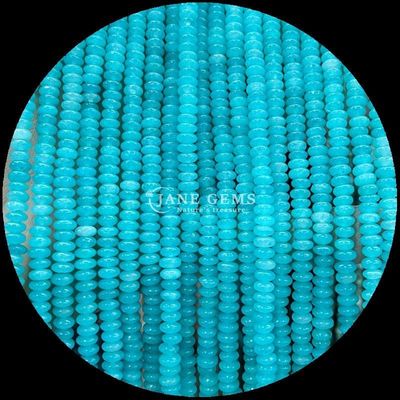 Φυσικό πετράδι Rondelle Abacus σχήμα μαργαριτάρι ροζ Aventurine Lapis Lazuli χαλαρά μαργαριτάρια νήματα για θεραπευτική ενέργεια