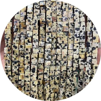 Χονδρικό φυσικό κρύσταλλο πετράδι τετράγωνο μαργαριτάρι ζαχαρόλιθος κύβος χαλαρό τυρκουάζ μαργαριτάρι αξεσουάρ διαχωριστικά για την κατασκευή κοσμημάτων