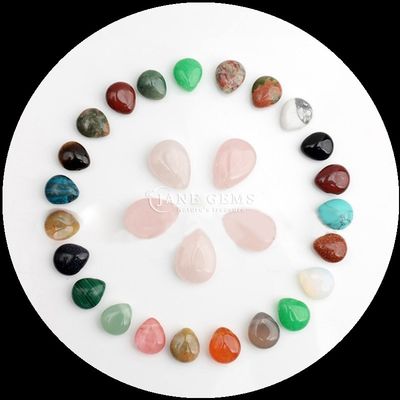 Μαλαχίτης Διαυγές Κουάρτζ Gem Bead Φυσικό Κρυστάλλινο Νερό Drop σχήμα πέτρα Loose Bead Strands Για βραχιόλια