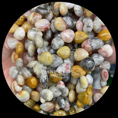 Χάουλιτ τρελός Αγάτης Gem Bead φυσικό κρύσταλλο νερό σταγόνα σχήμα πέτρα χαλαρές κηλίδες χάντρες για βραχιόλια