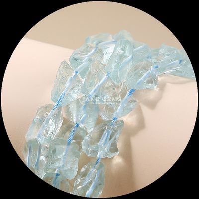 Φθοριούχο Αμαζονίτη Gem Bead φυσικό κρύσταλλο πρώτης ύλης ακατέργαστης πέτρας χαλαρές ίνες από χάντρες για βραχιόλια