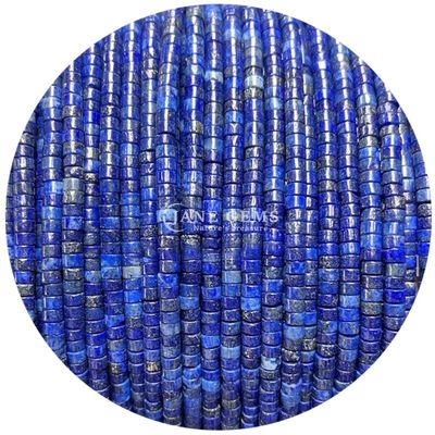 Φυσικό Lapis Lazuli Sodalite πέτρα Μαργαριτάρια Σχήμα δεξιάς γωνίας Κρυστάλλινα χαλαρά μαργαριτάρια για την κατασκευή κοσμημάτων