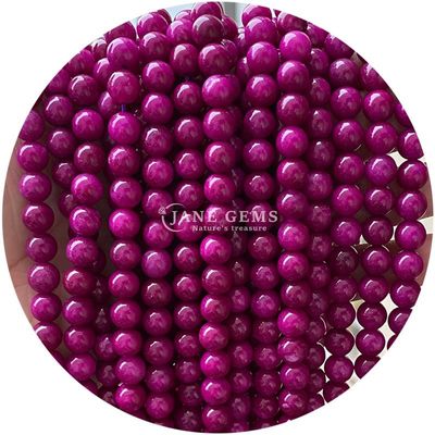 Διαφορετικά Γλυκά Στρογγυλά Χαλαρά Χαλκηδώνιο Πετράδια Πετράδια για βραχιόλια Πετράδια Κοσμήματα