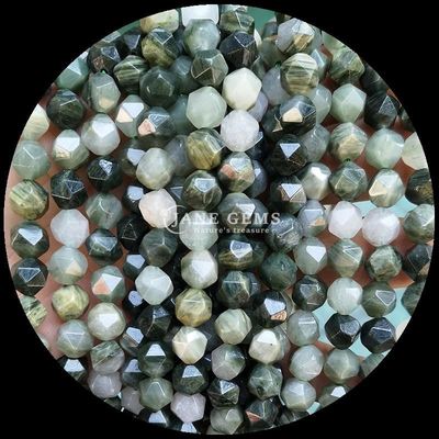 Πολυπρόσωπο χρώμα χάρτης Howlite πέτρα χαλαρό ράβδο πετράδια πετράδια για κοσμήματα DIY