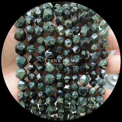 Πολυπρόσωπο χρώμα χάρτης Howlite πέτρα χαλαρό ράβδο πετράδια πετράδια για κοσμήματα DIY