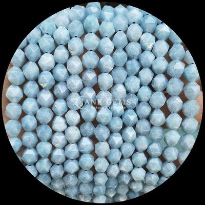 Πλαίσιο Natural Gemstone Beads in Vibrant Multicolor Αργυρόβατο Κουάρτς Ακουαμάρινο Loose Strands Beads for DIY Jewelry