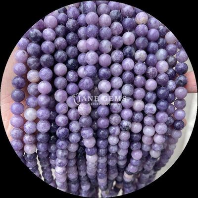 8mm γυαλισμένα μαργαριτάρια από πολύτιμο πετράδι αιματίτιδα Yooperlite και περισσότεροι διάφοροι τύποι Κρυστάλλινη θεραπευτική πέτρα χαλαρές ίνες από μαργαριτάρια για αξεσουάρ μόδας