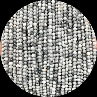 Χάντρες πολύτιμων λίθων 4mm Πολύχρωμες Διάφορες Φυσικές Κρύσταλλινες Πέτρες Μίνι Στρογγυλές Τουρμαλίνης Χαλαρές Χάντρες Κλώνων για Απαιτήσεις Πελατών